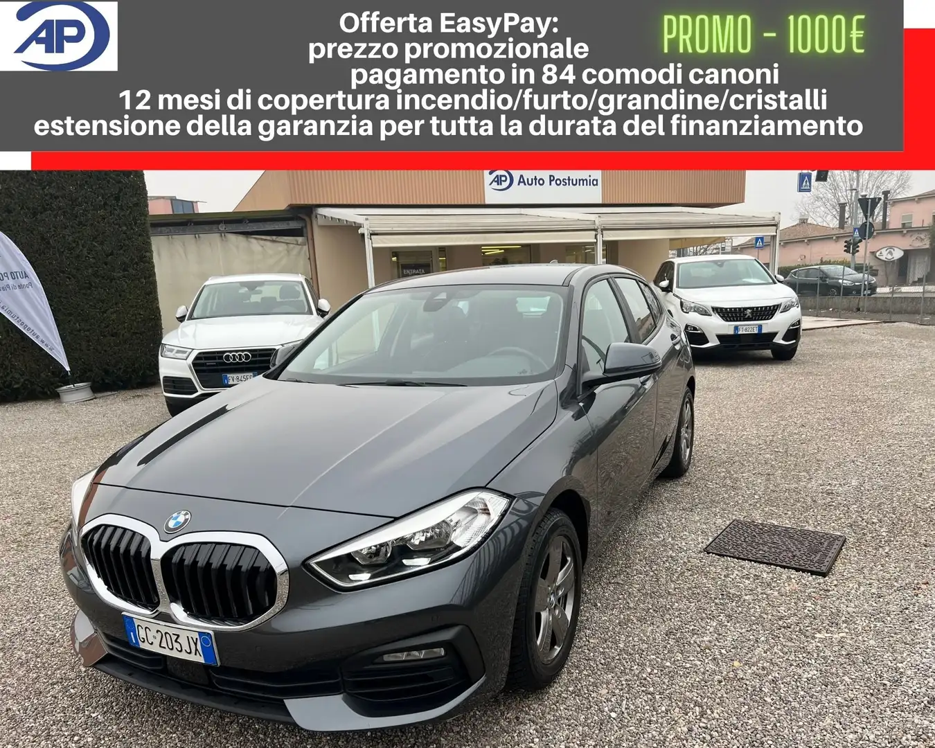 BMW 116 d Business Advantage 1.5Tdi 116Cv Grigio - 1