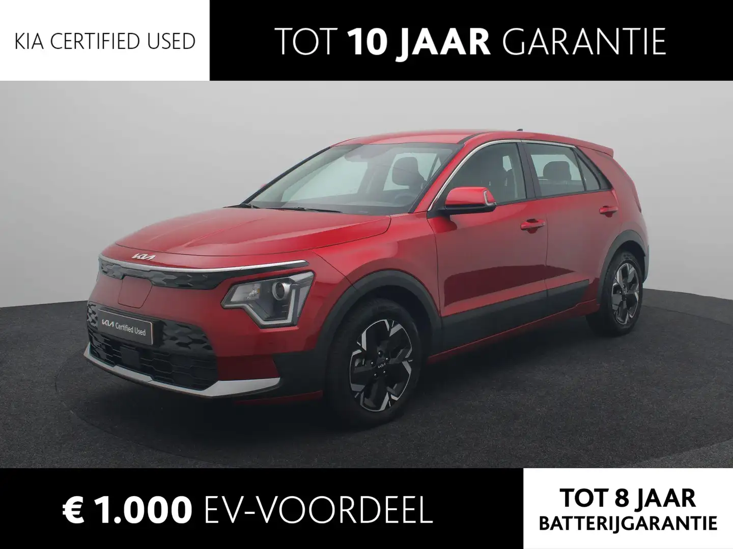 Kia e-Niro EV Light Edition 64.8 kWh | Navigatie | Climate Co Rood - 1