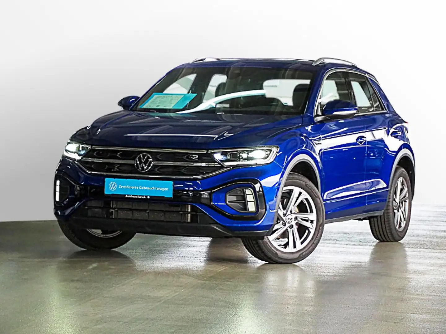 Volkswagen T-Roc 1.5 TSI DSG R-Line KEYLESS, PDC, SH LED Blau - 2