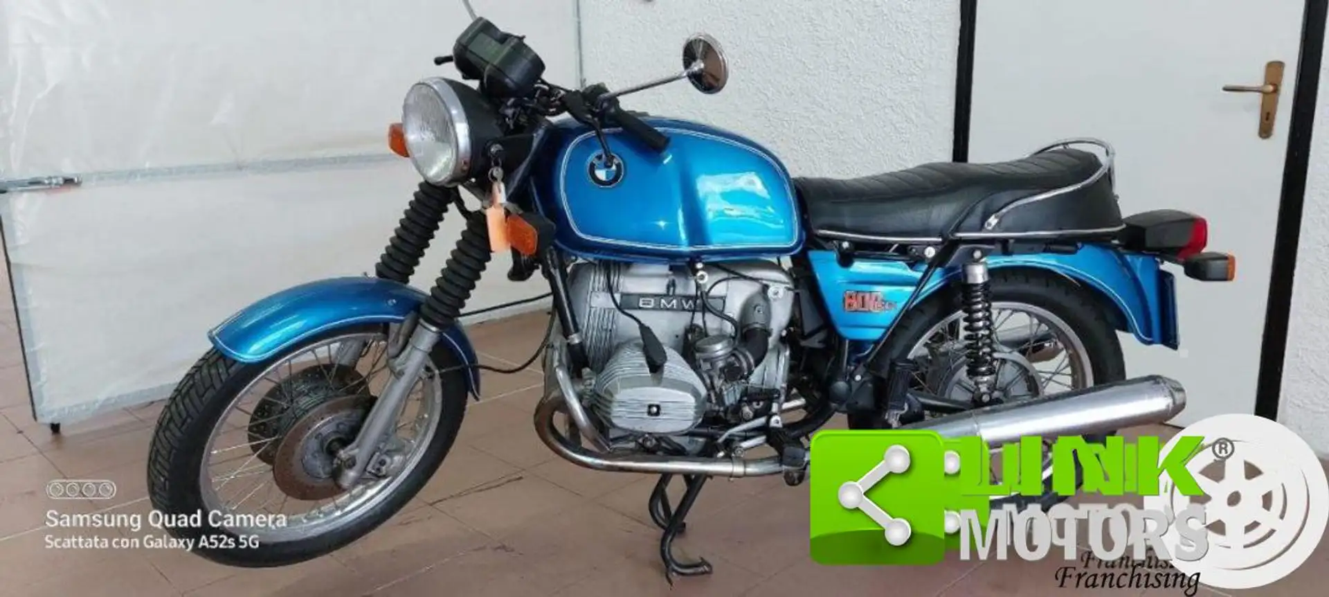 BMW R 80 TARGATA  TO Bleu - 1