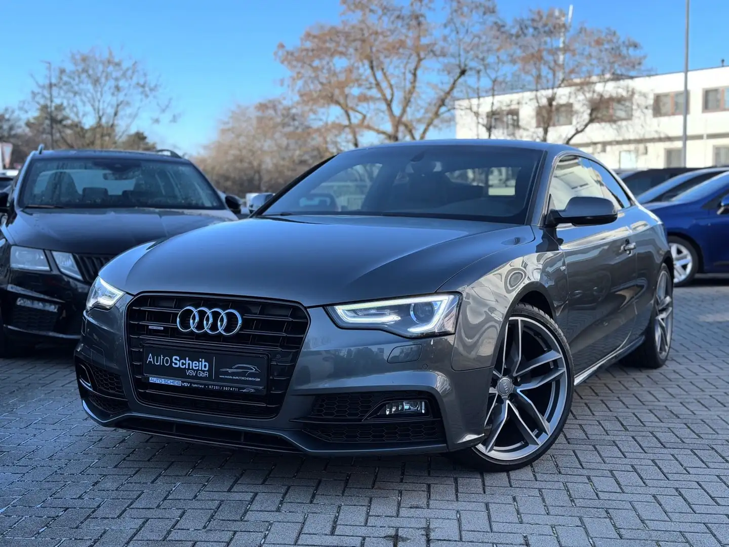 Audi A5 Coupe 2.0 TDI quattro*Sline*Sport-Editon* Grau - 1