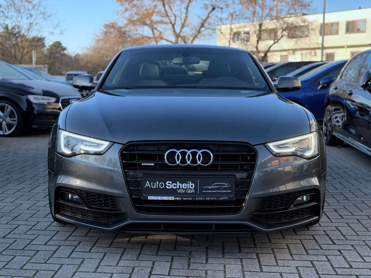 Audi A5 Coupe 2.0 TDI quattro*Sline*Sport-Editon* Grau - 2