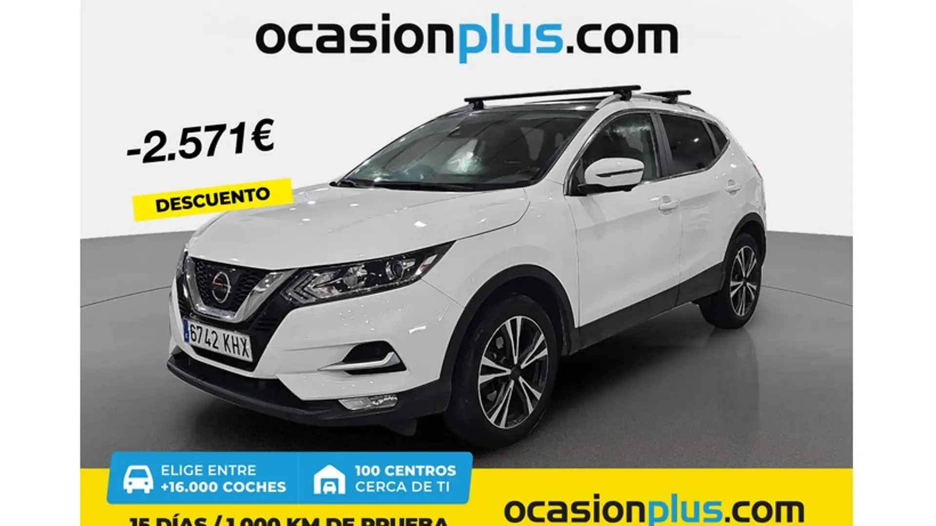 Nissan Qashqai 1.2 DIG-T N-Connecta 4x2 Wit - 1