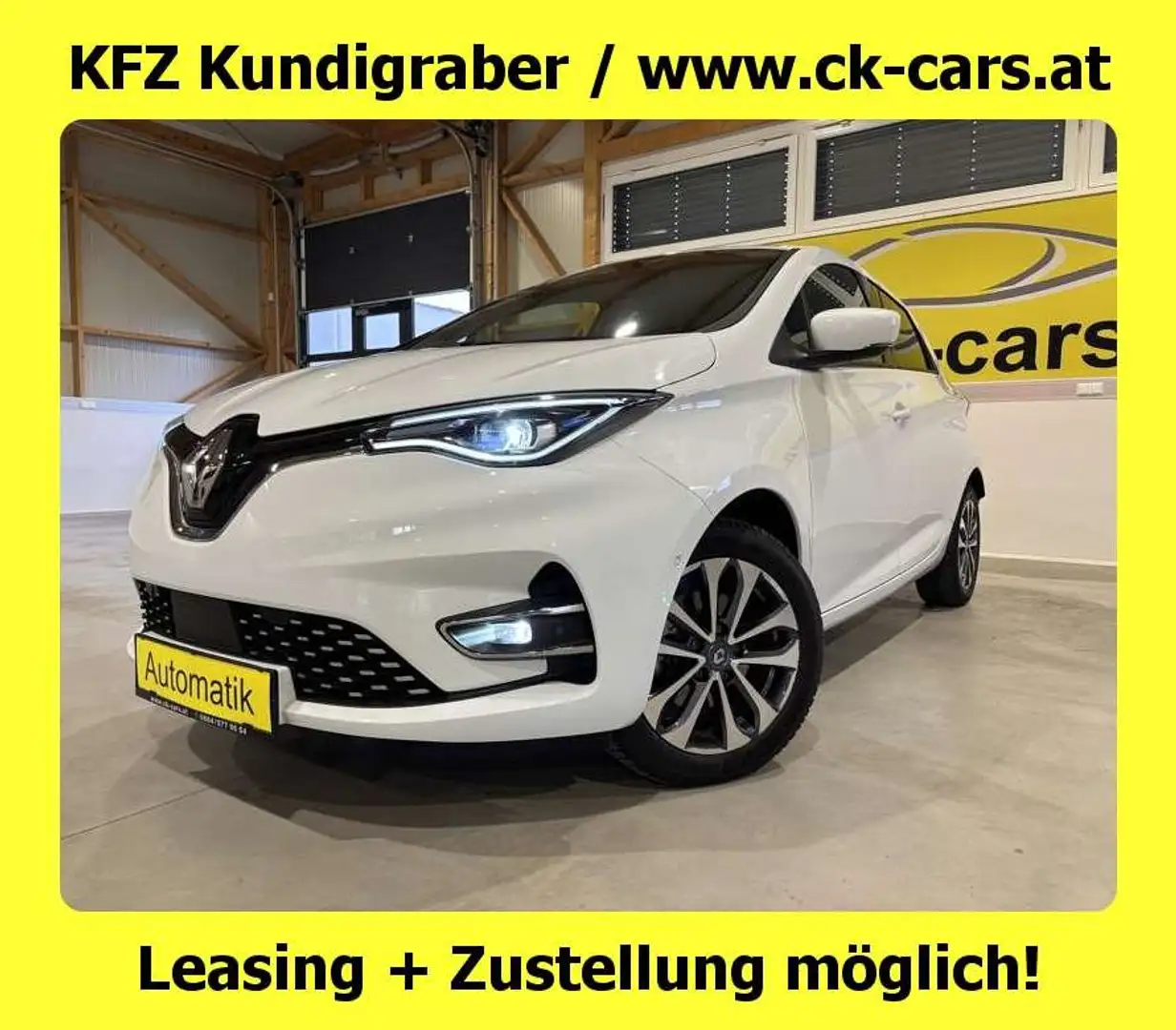 Renault ZOE Intense R135(52kWh)LED VISO-WINTER-NAVI-PAKET BOSE Blanco - 1
