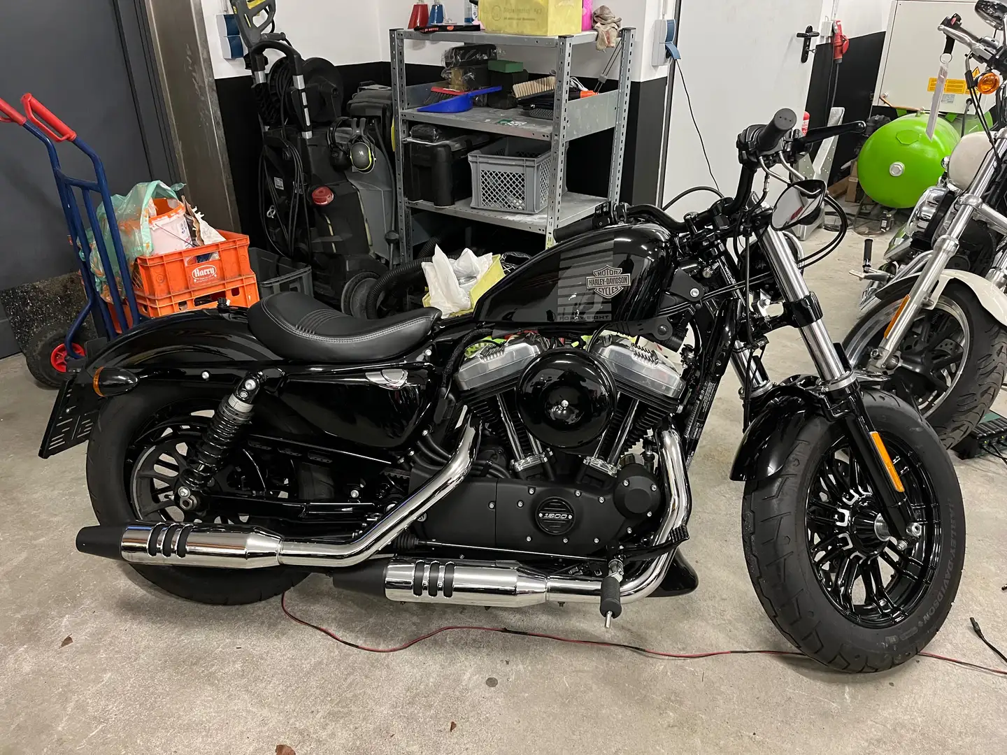 Harley-Davidson Sportster Forty Eight Negru - 1
