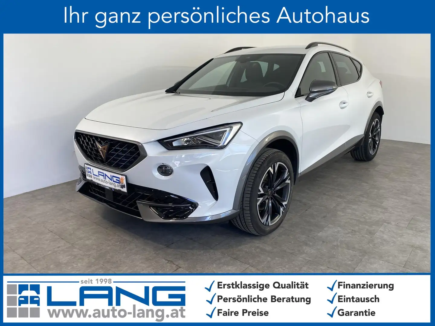 CUPRA Formentor 1.5 TSI DSG OPF LED*ACC*RFK 110 kW (150 PS), Au... Weiß - 1