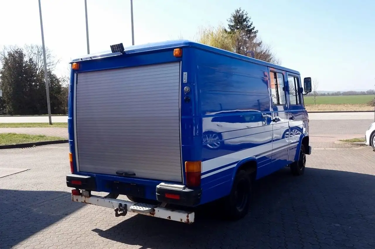 Mercedes-Benz L 407 D-KA THW Wohnmobil-/Camper-Basis Oldtimer, foto 11