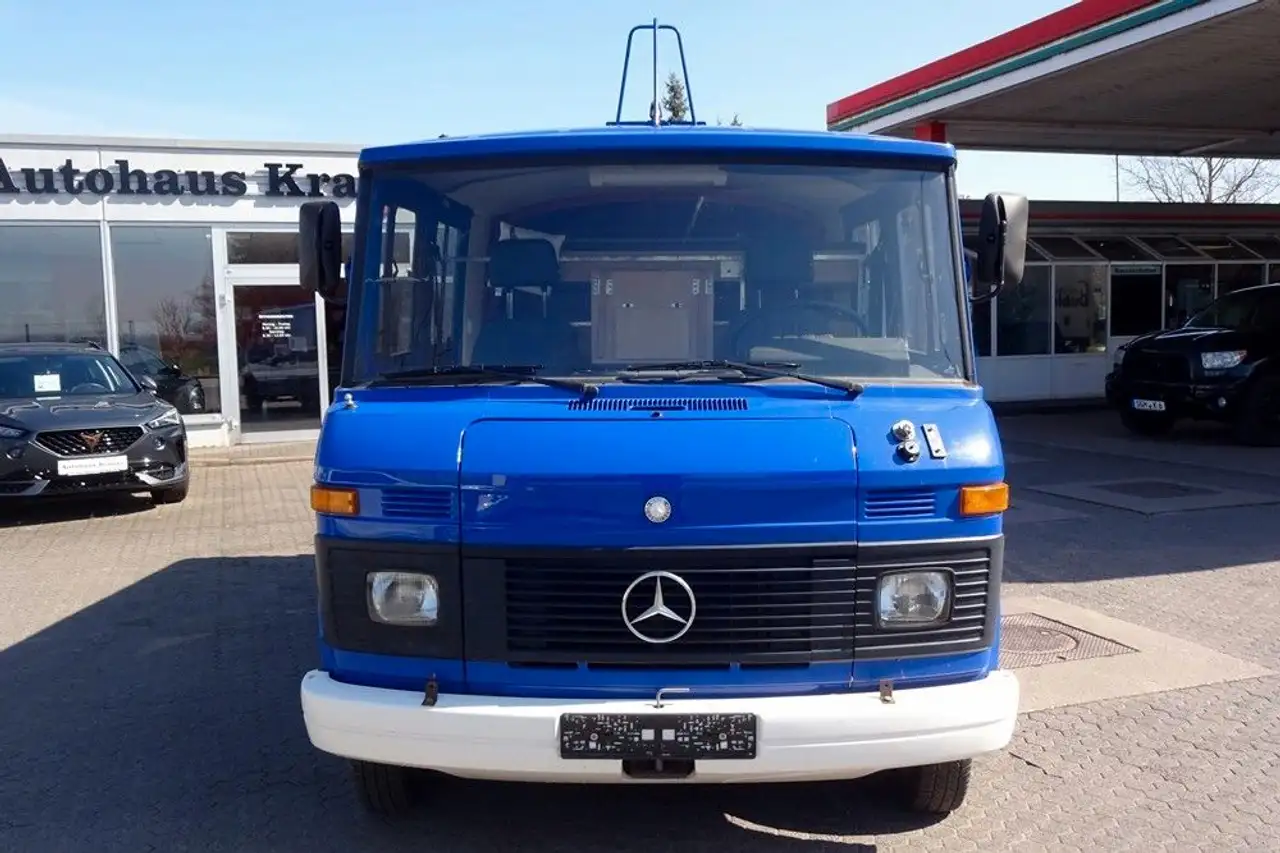 Mercedes-Benz L 407 D-KA THW Wohnmobil-/Camper-Basis Oldtimer, foto 4