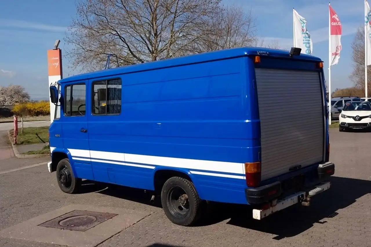 Mercedes-Benz L 407 D-KA THW Wohnmobil-/Camper-Basis Oldtimer, foto 9