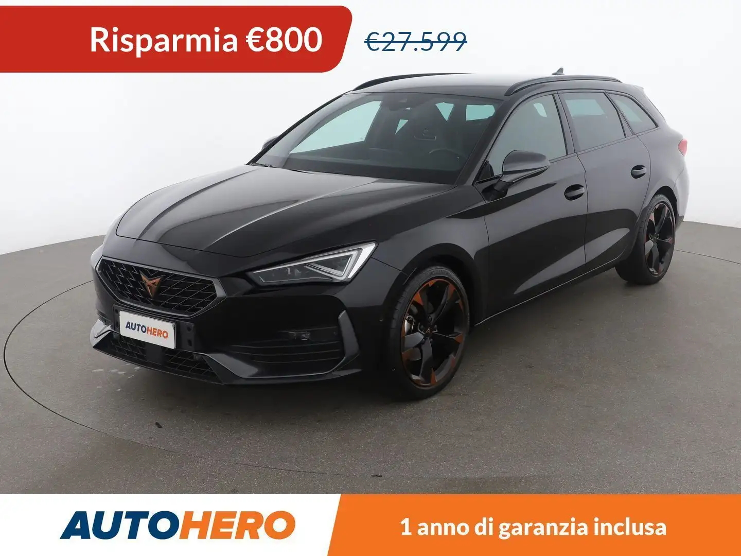 CUPRA Leon 1.5 eTSI 150 CV DSG  MHEV Nero - 1