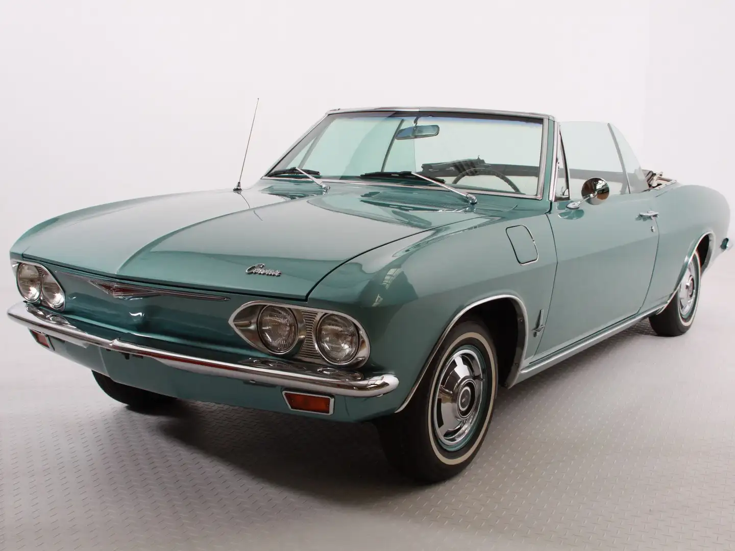 Chevrolet Monza Convertible Corvair Monza Convertible Bleu - 1