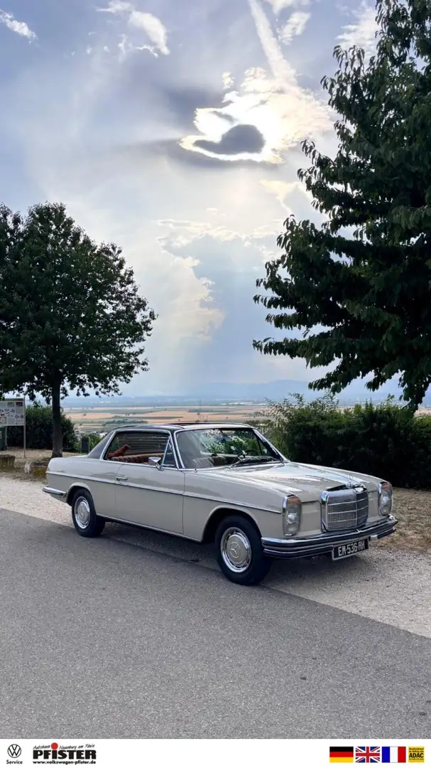 Mercedes-Benz 250 C Strich 8 Coupé W114 Automatik Schiebedach Beige - 1