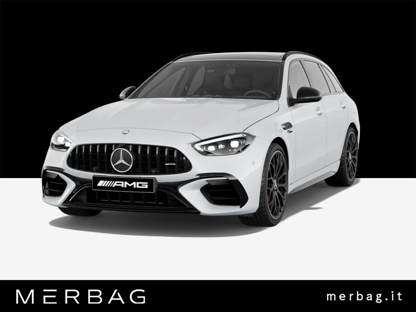 Mercedes-Benz C 63 AMG 63 S AMG e Performance Plug-in hybrid S.W. Premium Blanc - 1