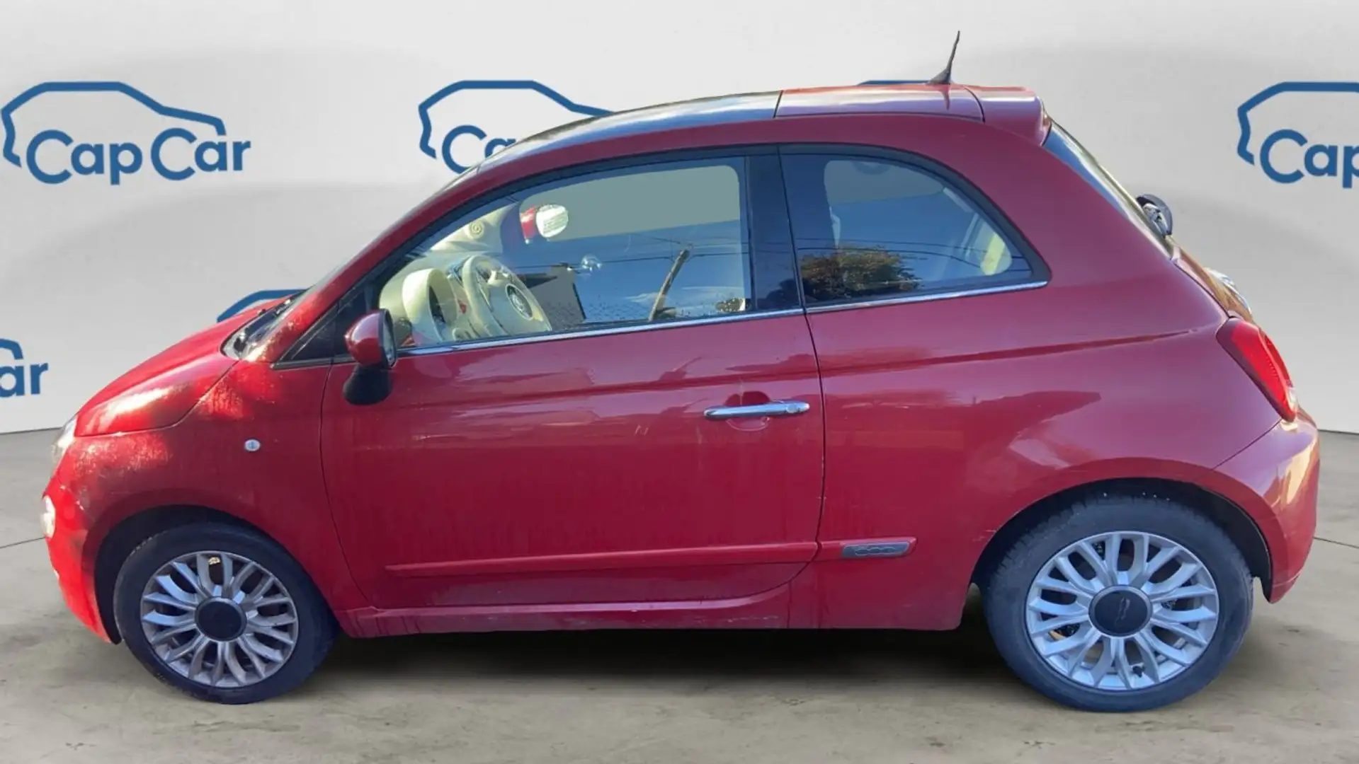 Fiat 500 1.2 69 Lounge Rouge - 2