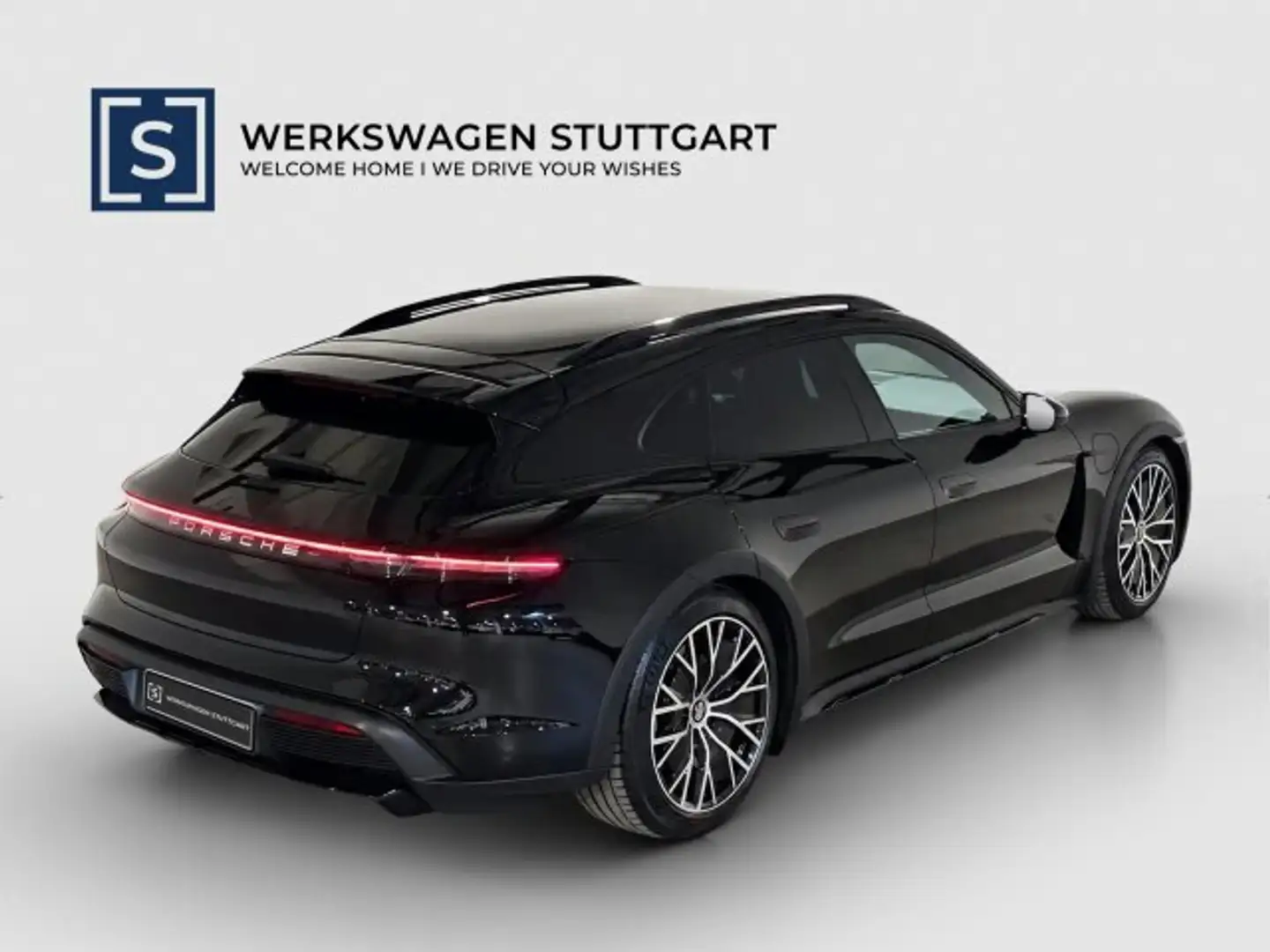 Porsche Taycan Cross Turismo 4 PANORAMA I 20" TURBO RAD Navi/Pano.-Dach/Autom./Klima/LED/Sound-System BOSE/Sitzhzg./eSitz./el.Sitzv. Schwarz - 2
