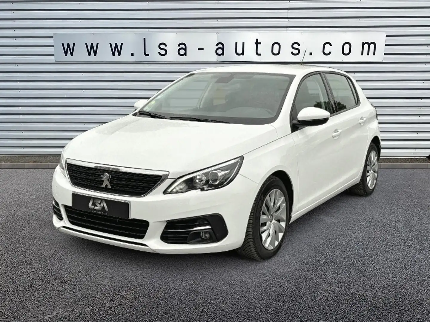 Peugeot 308 1.5 BlueHDi S\u0026S 100 II SOCIETE Active Business PHASE 2 Weiß - 1