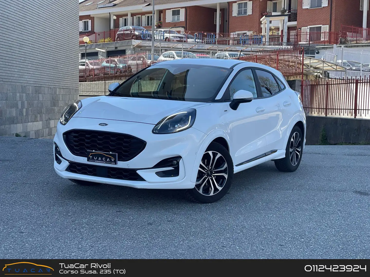 Ford Puma 1.0 ecoboost hybrid ST-Line 125cv FULL OPTIONAL Blanc - 1