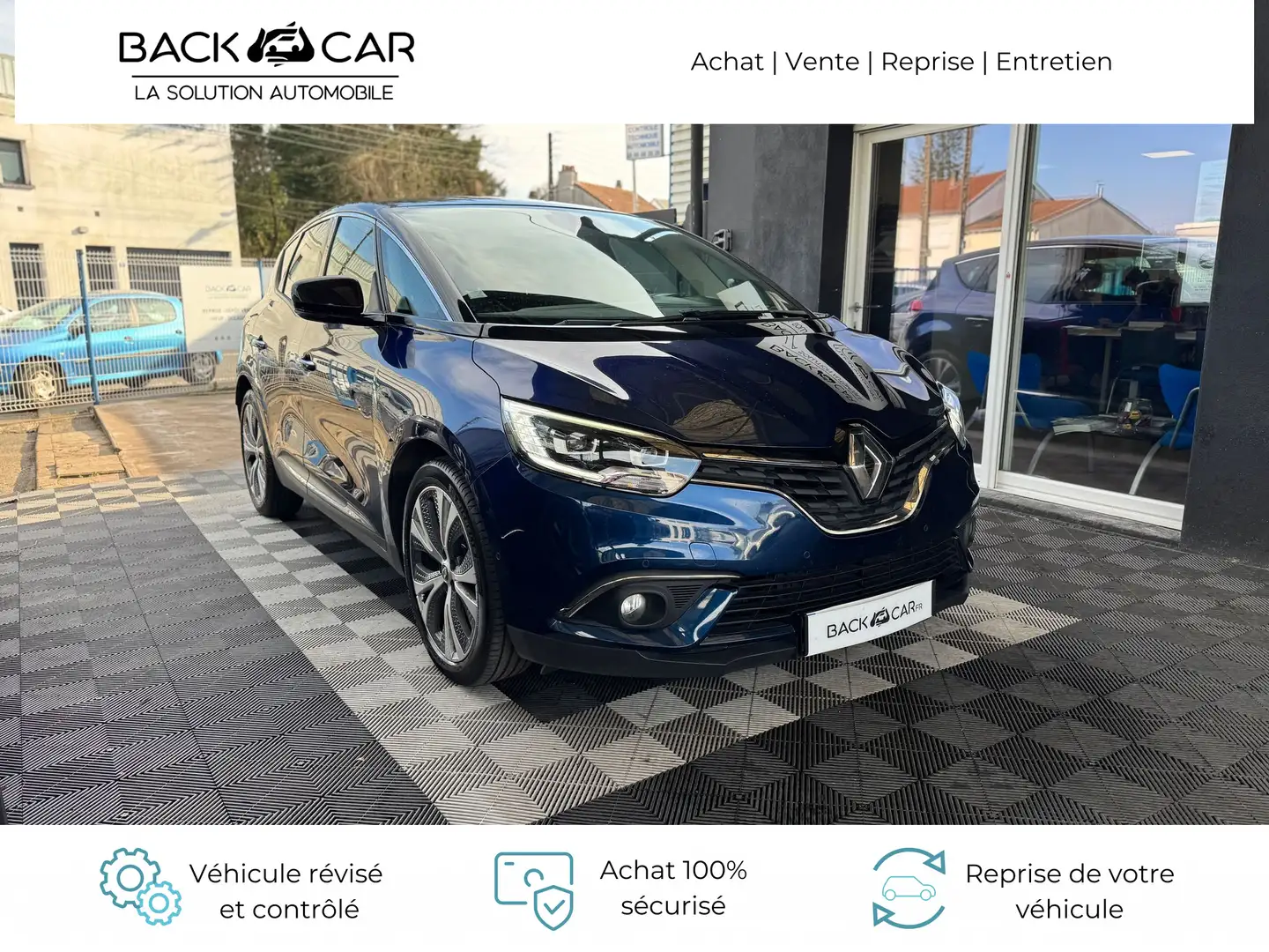 Renault Scenic dCi 160 Energy EDC Initiale Paris - ENTRETIEN 100% Синий - 1