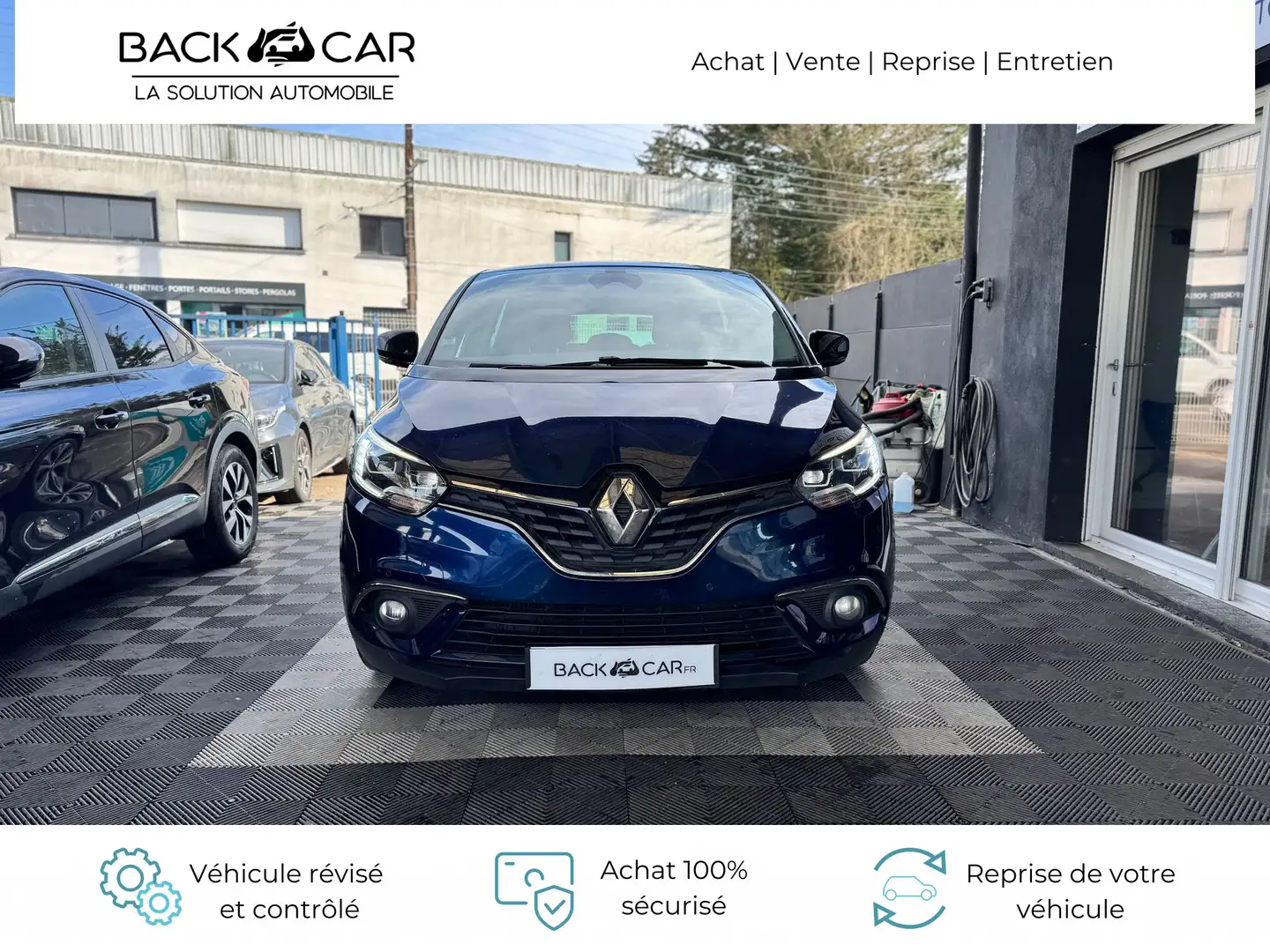 Renault Scenic dCi 160 Energy EDC Initiale Paris - ENTRETIEN 100% Синий - 2