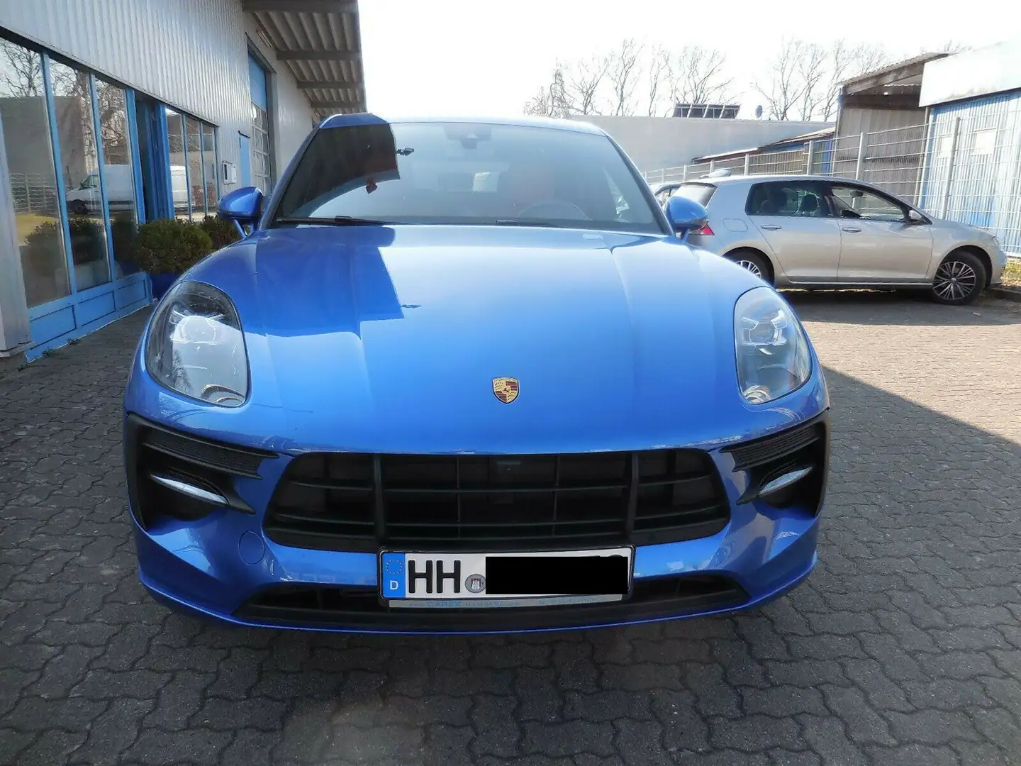 Porsche Macan PDK Modell 2019 mit AHK, Panomara Blauw - 2