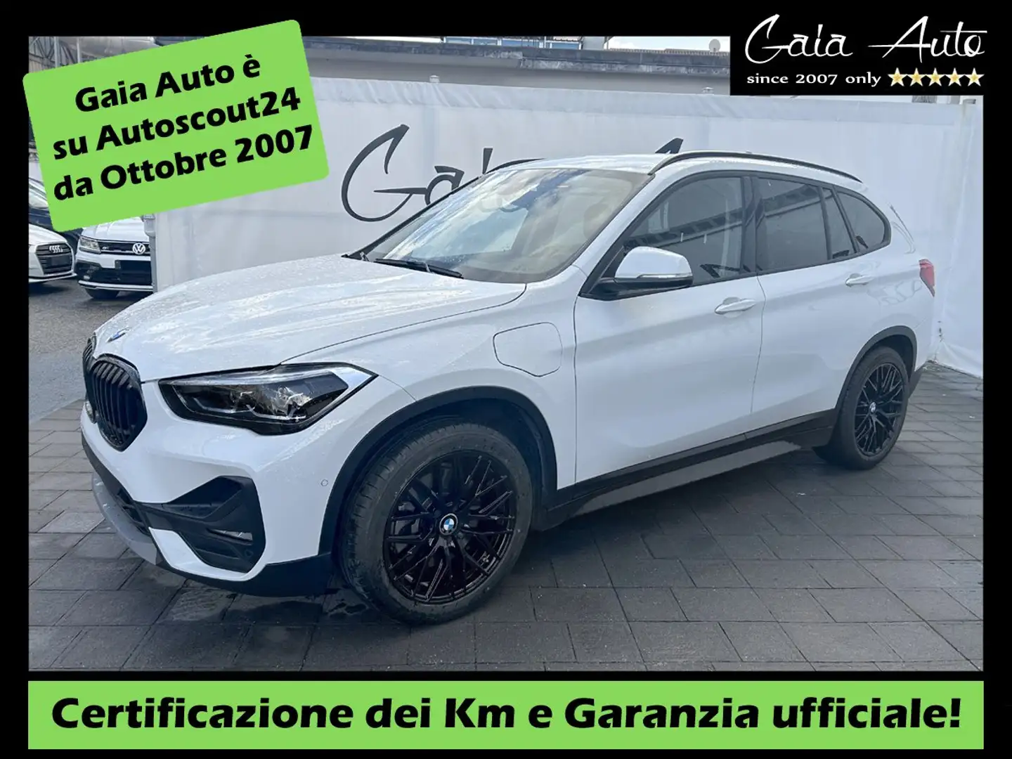 BMW X1 xdrive25e PLUG-IN (125CV+95CV) Total Black Weiß - 1