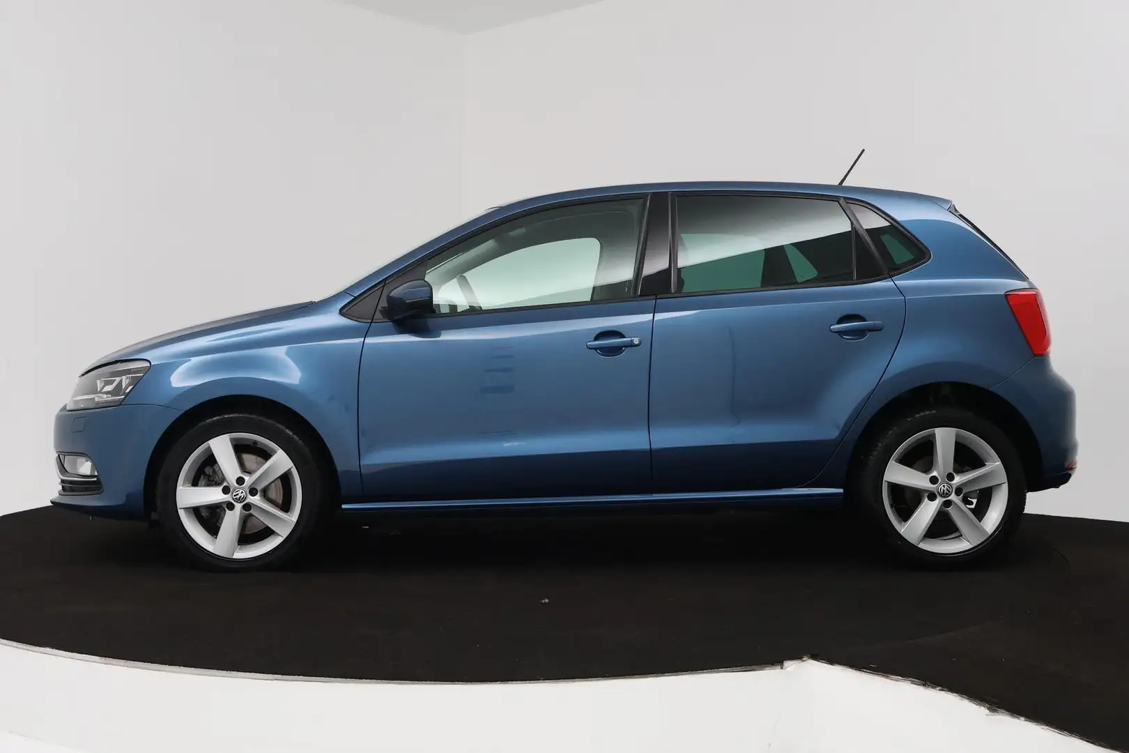 Volkswagen Polo 1.0 TSI Highline Automaat (NAVIGATIE, CLIMA, STUUR Blauw - 2