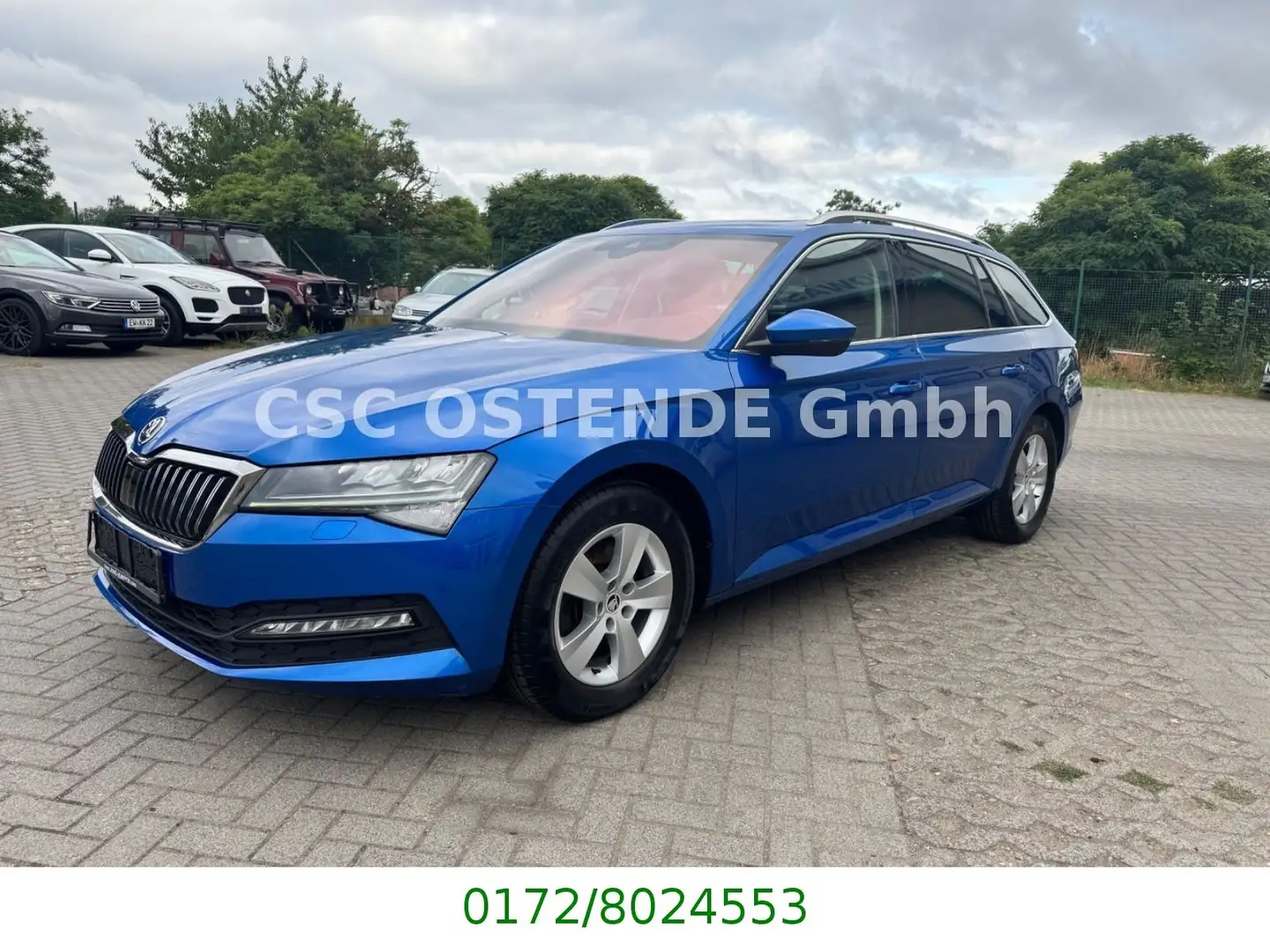 Skoda Superb 1.5 TSI DSG PANO VIR ACC LED AHK TOTW.1.H Blue - 2