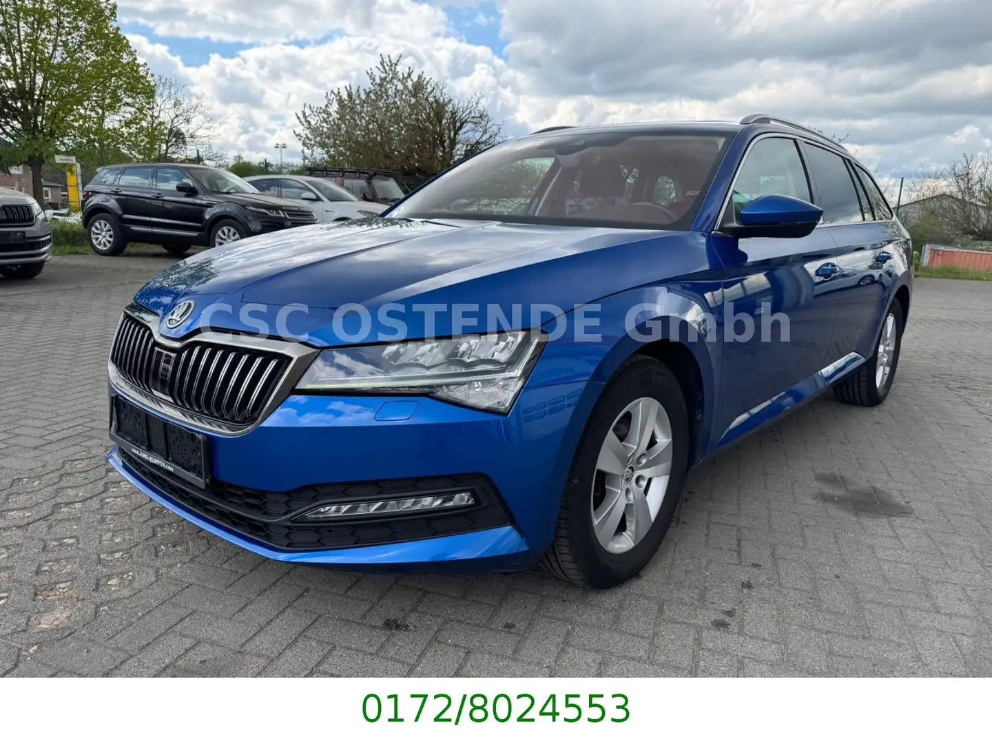 Skoda Superb 1.5 TSI DSG PANO VIR ACC LED AHK TOTW.1.H Blau - 2