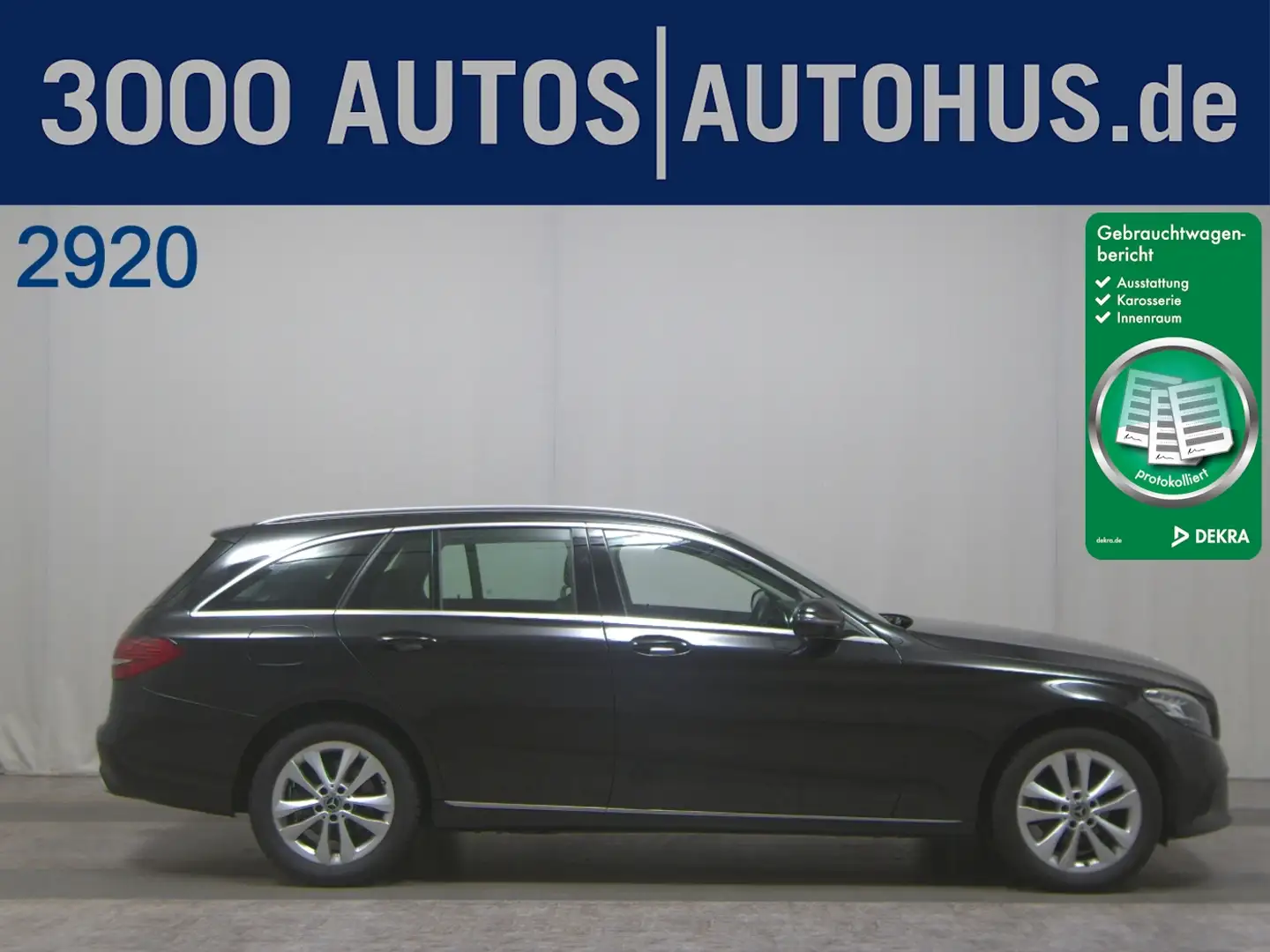 Mercedes-Benz C 180 T d  Avantgarde Avantgarde Wides. AHK LED Schwarz - 1