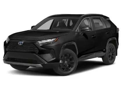 Black 2022 Toyota RAV4 Hybrid SUV / Crossover All-Wheel Drive Automatic