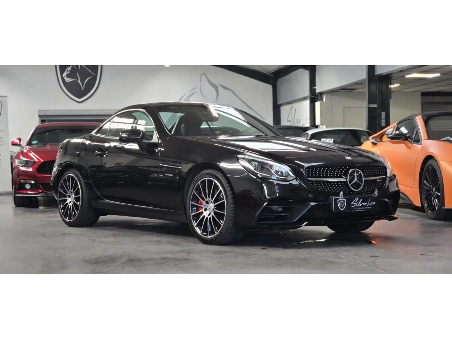 Mercedes-Benz SLC 43 AMG SLC 43 AMG 3.0 367 BVA 9G Tronic / 1MAIN/ Historique Complet Mercedes TVA récuperable Noir - 2