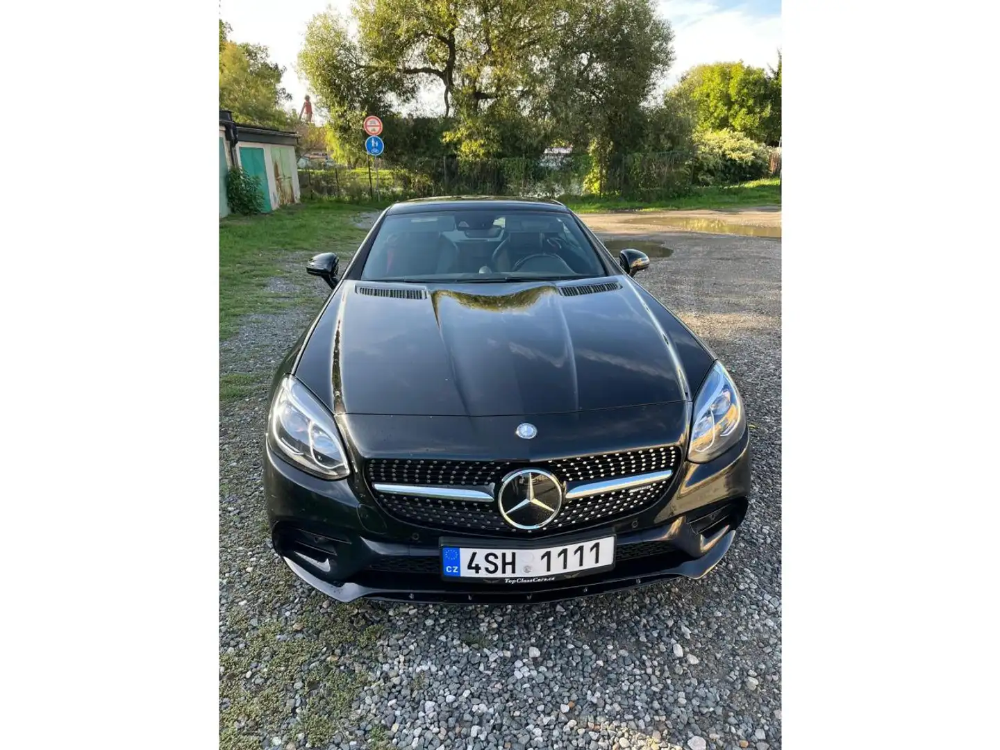 Mercedes-Benz SLC 43 AMG SLC 43 AMG 3.0 367 BVA 9G Tronic / 1MAIN/ Historique Complet Mercedes TVA récuperable Noir - 1