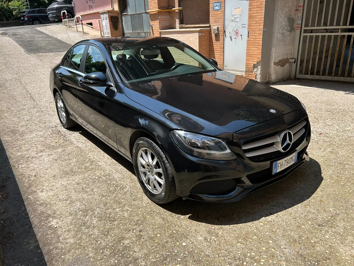 Mercedes-Benz C 180 Classe C-W205 2014 Berlina d (bt) Executive auto Nero - 1