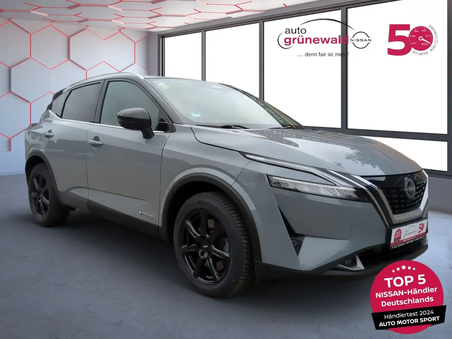 Nissan Qashqai e-Power,Black Edition,AHK,HeadUp,360° Negro - 2