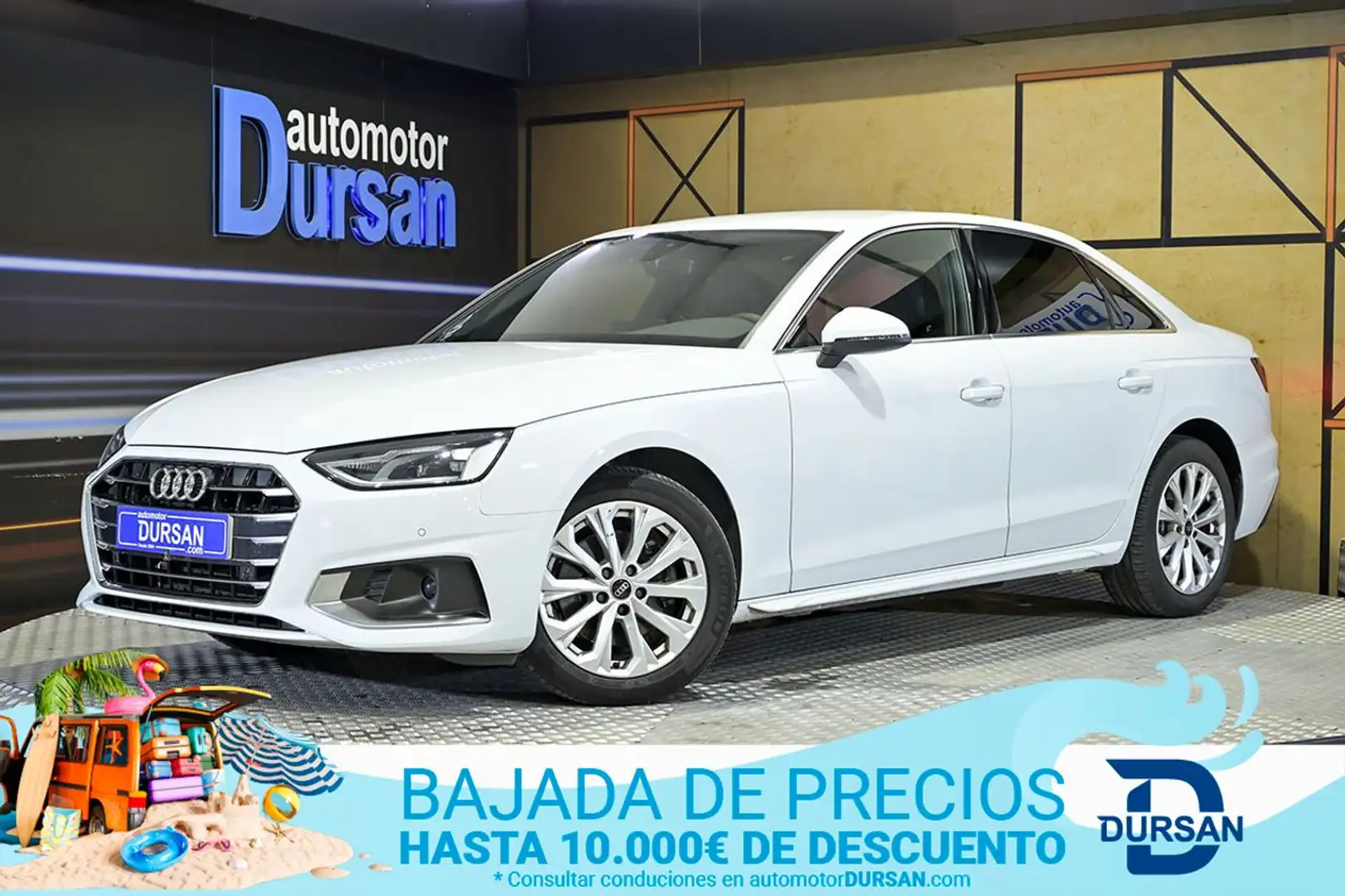 Audi A4 Advanced 35 TDI 120kW 163CV S tronic Blanco - 1