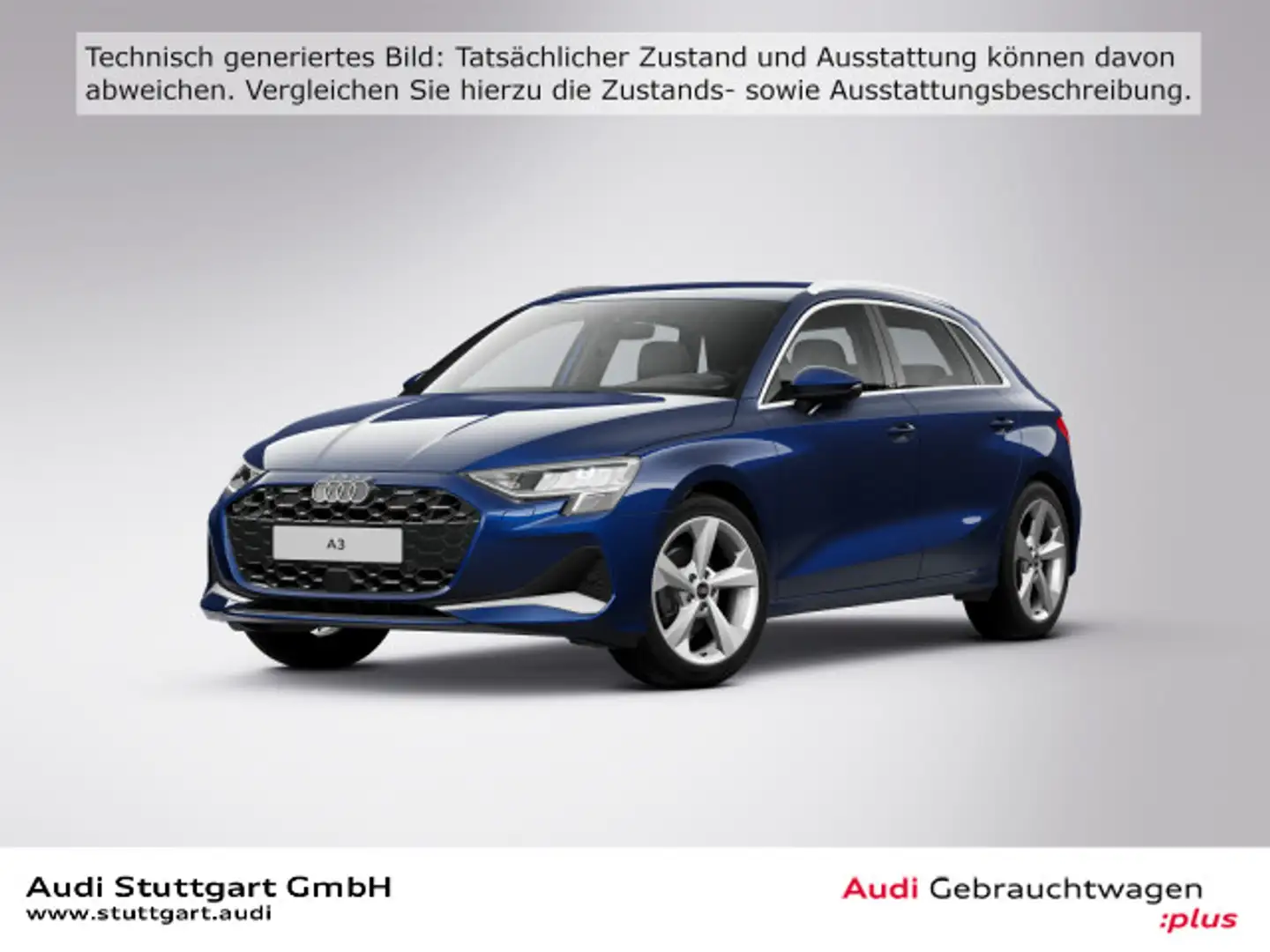 Audi A3 advanced 30 TFSI S tronic Blau - 1