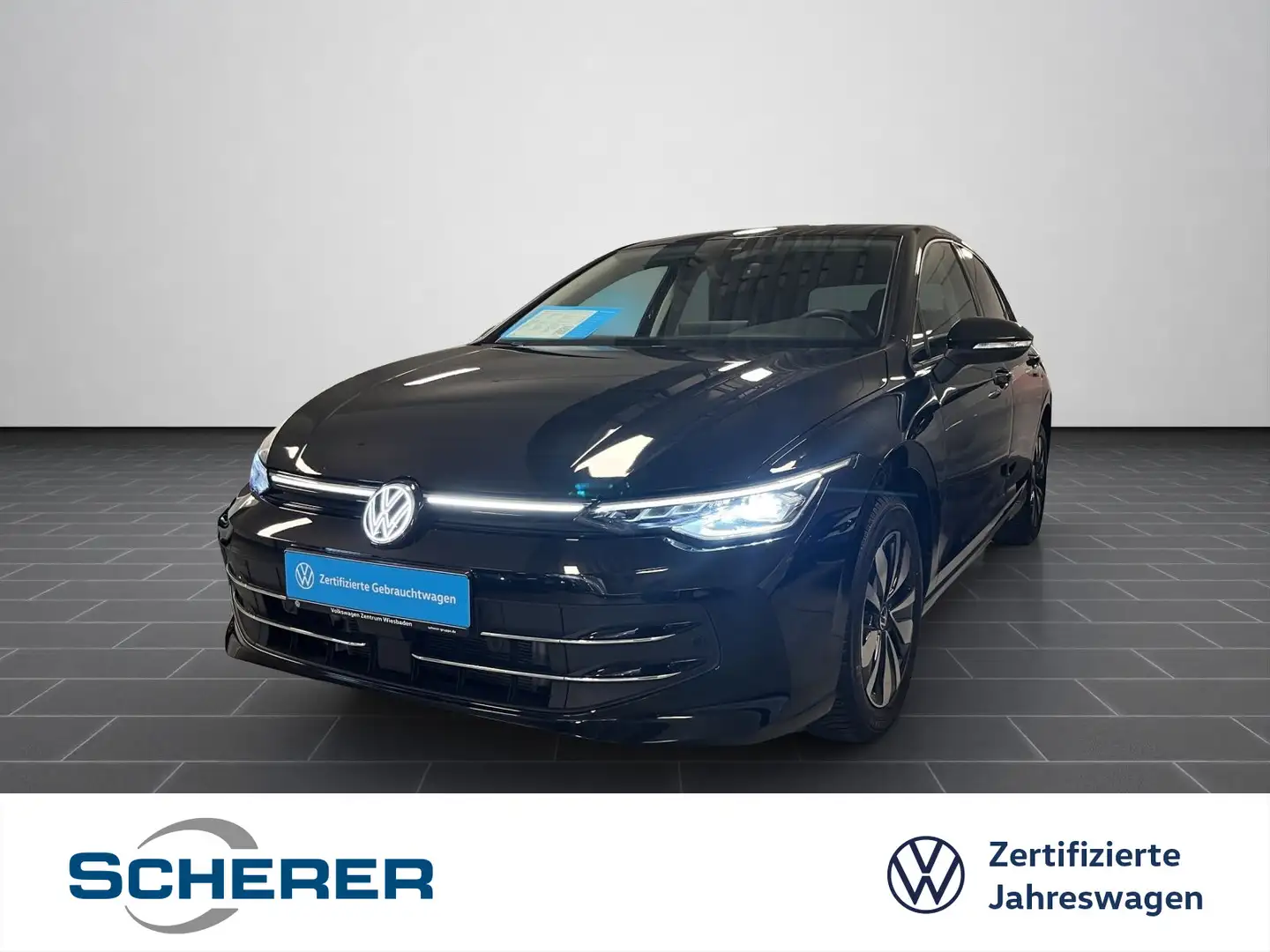 Volkswagen Golf VIII 2,0 TDI DSG GOAL, Navi, Sitzh., AHK, S Schwarz - 1
