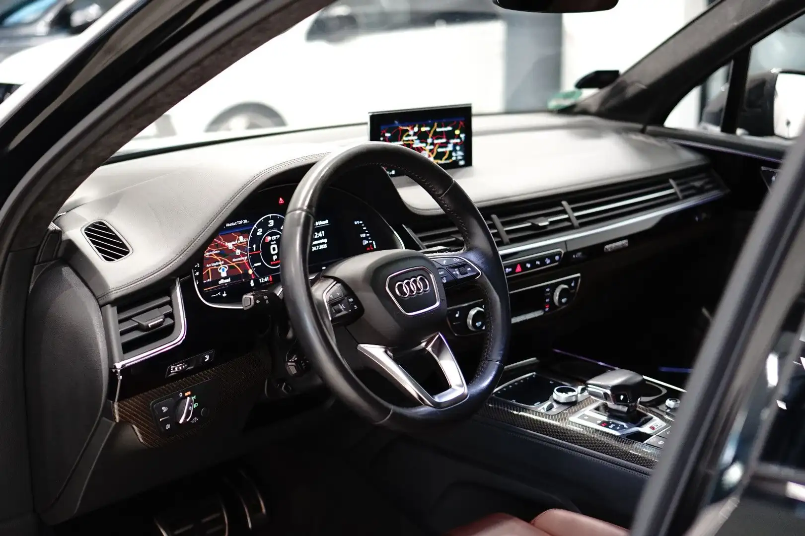 Audi SQ7 4.0|7-SITZE|SOFT|LUFT|360°|CARBON|PANO|BOSE| Grün - 2