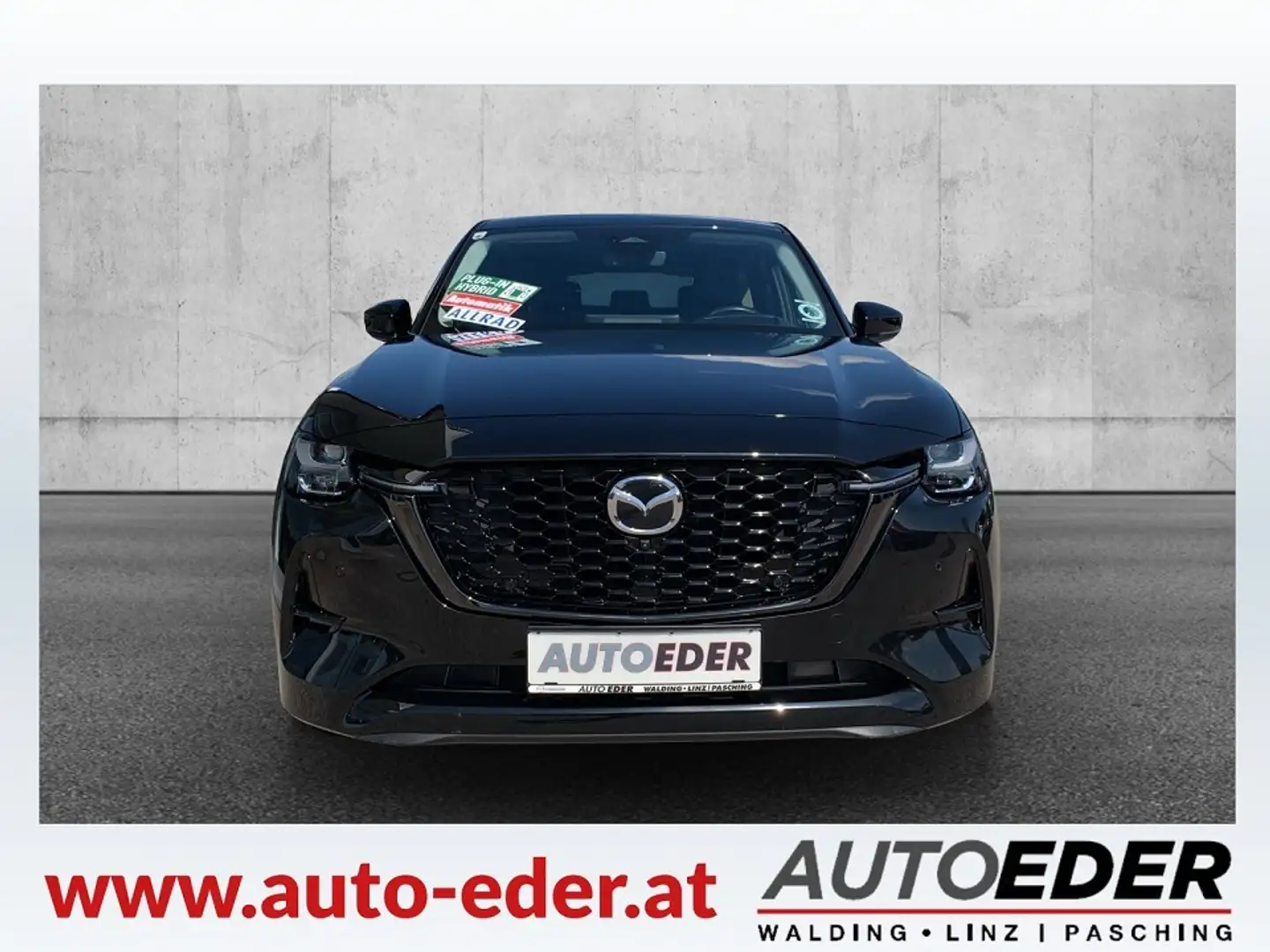 Mazda CX-60 2.5L e-SKYACTIV PHEV AWD HOMURA CON/DRI Aut. Schwarz - 2