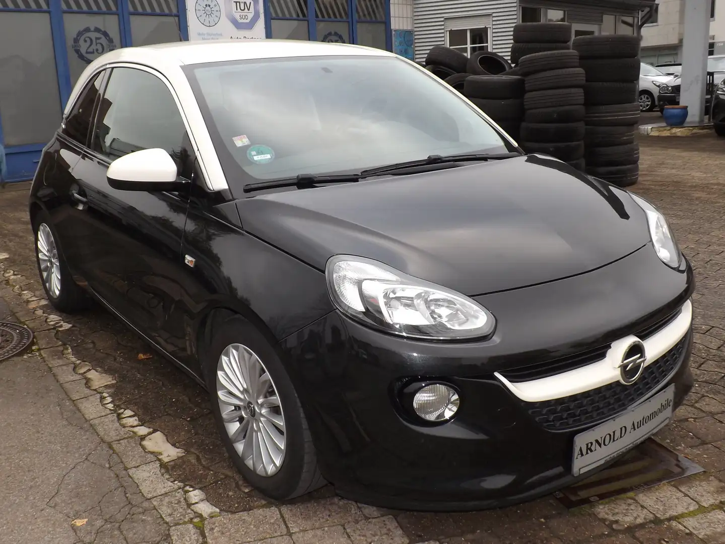 Opel Adam Jam 1,2i // Klima // Alu // Scheckheftgepflegt // Noir - 2