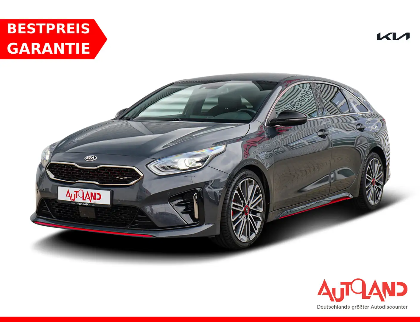 Kia ProCeed / pro_cee'd ProCeed 1.6 T-GDI GT LED Navi Kamera Keyless-Go Grau - 1