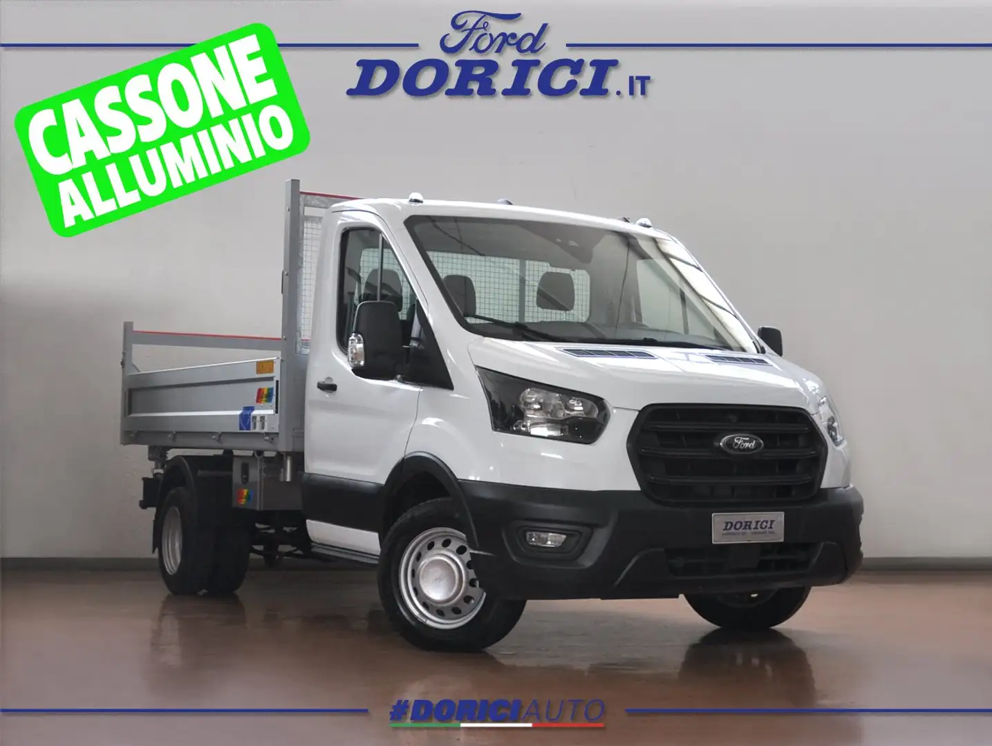 Ford Transit 350 2.0 Ecoblue 130Cv TP Ribaltabile Onnicar + IVA Bianco - 1