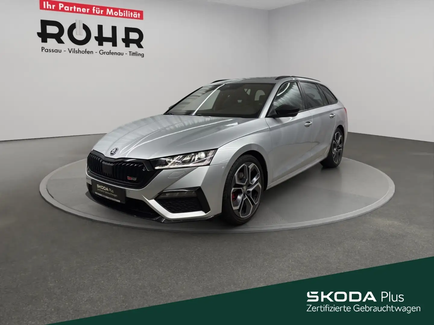 Skoda Octavia Combi RS (Navi.Standheizung.AHK) 2.0 TDI DSG 4x4 Silber - 1