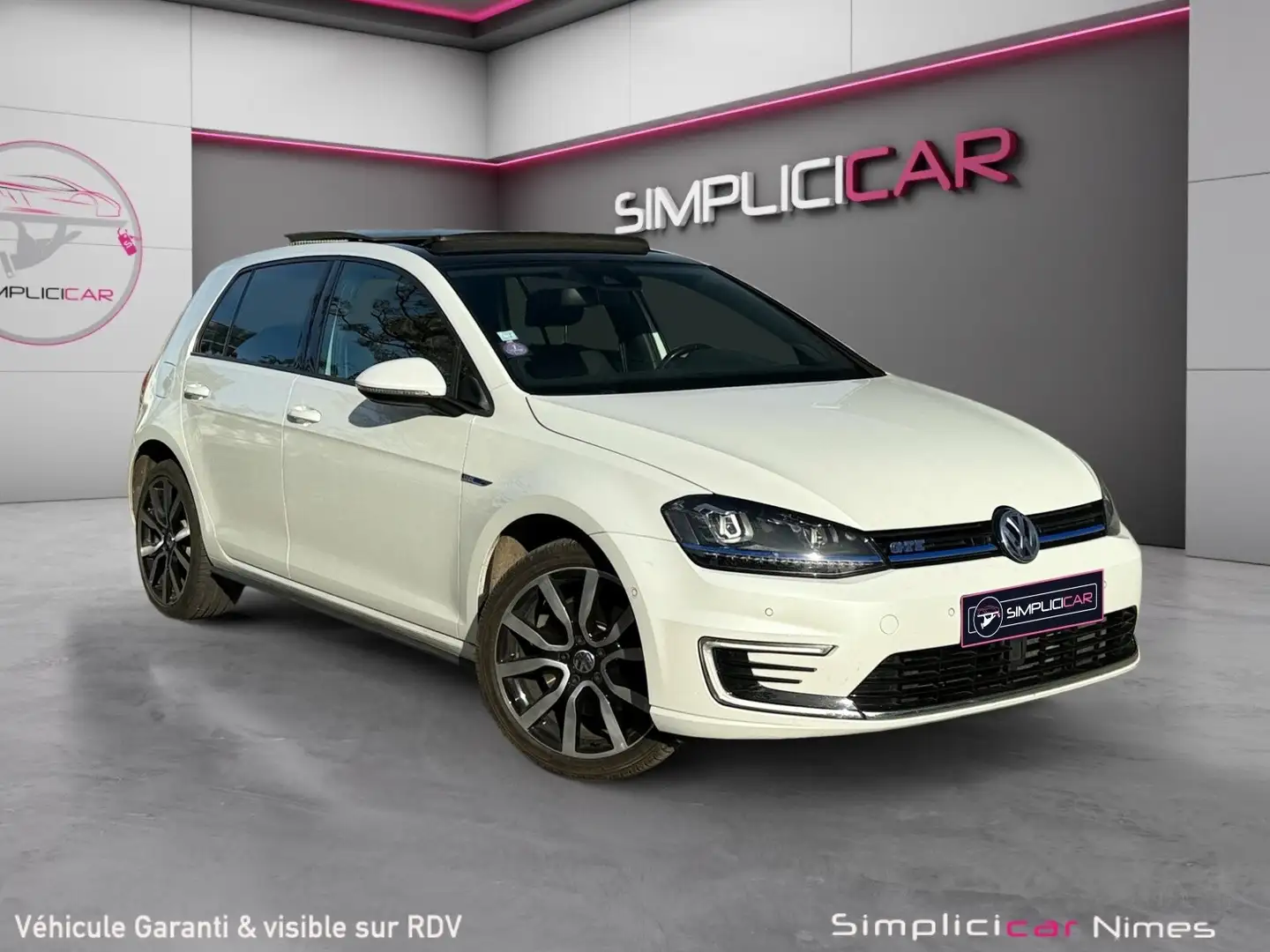 Volkswagen Golf Golf 1.4 TSI 204 Hybride Rechargeable DSG6 GTE Blanc - 1