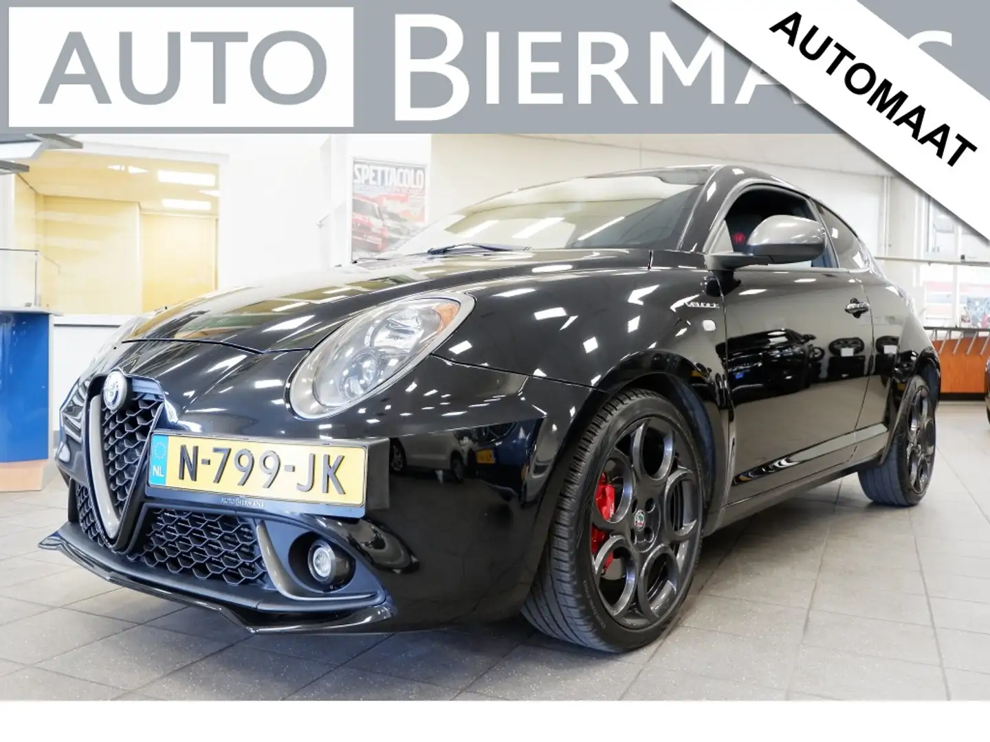 Alfa Romeo MiTo 1.4 T MA Veloce 170pk Rijklaarprijs / 12mnd BOVAG Fekete - 1