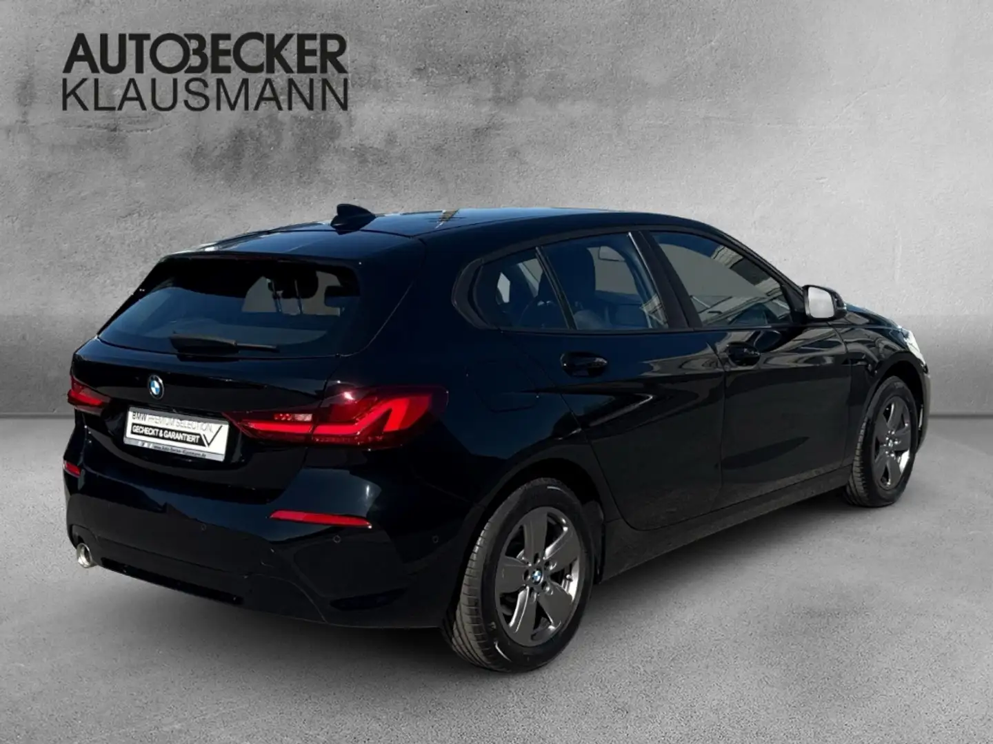 BMW 118 i Advantage AUTOMATIK LC PROF NAVI LED PDC Schwarz - 2