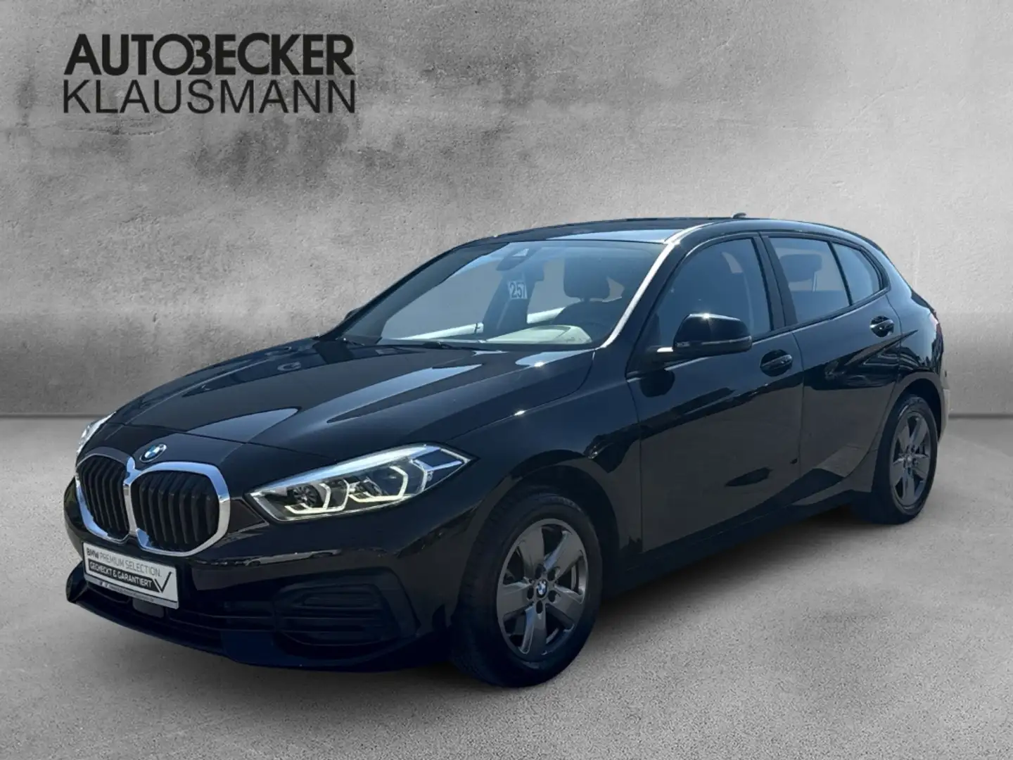 BMW 118 i Advantage AUTOMATIK LC PROF NAVI LED PDC Schwarz - 1