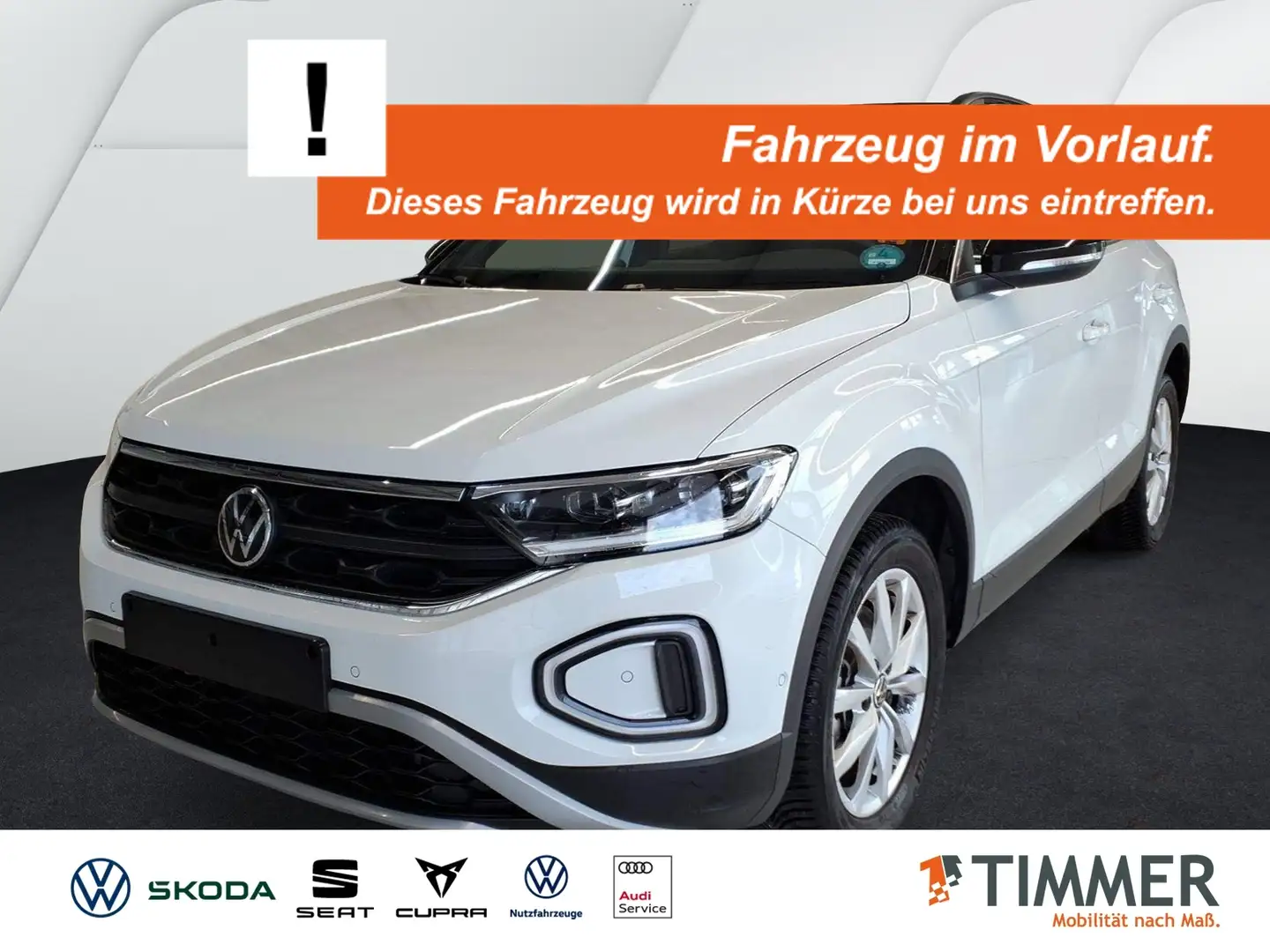 Volkswagen T-Roc 2.0 TDI DSG GOAL *AHK *RKAM *ACC *LED * Weiß - 1