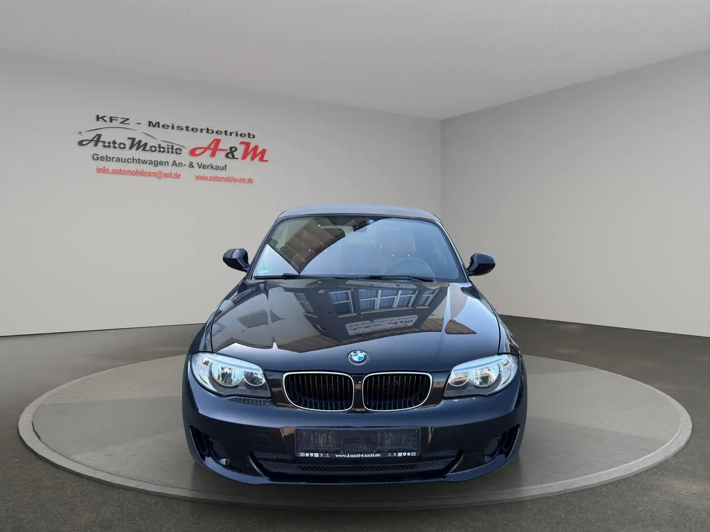 BMW 118 118d Cabrio Schwarz - 2