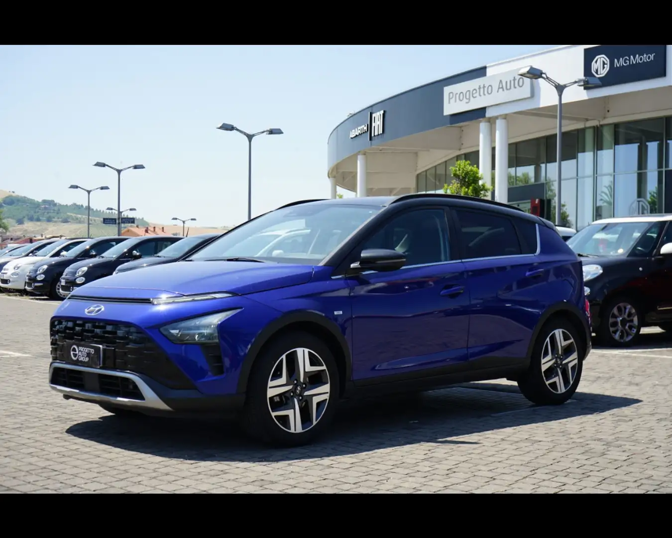 Hyundai BAYON 1.0 T-GDi 48V XLine Led Pack Blu/Azzurro - 1